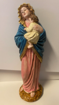 Blessed Mother &amp; Child Jesus(Madonna of the Streets) 8&quot; Statue, New Colo... - $45.53