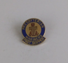 Vintage Presbyterian Mariners Past Skipper Lapel Hat Pin - £4.71 GBP