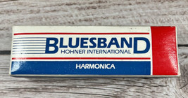 VINTAGE HOHNER BLUESBAND INTERNATIONAL HARMONICA  WITH ORIGINAL BOX - $6.92