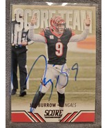 Joe Burrow Signed Football Card Autographed Cincinnati Bengals Auto - $45.00
