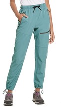 Women&#39;S Quick Dry Lightweight Water Resistant Elastic Waist Cargo Pants ... - £37.68 GBP