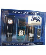 Royal Copenhagen 5 Piece Gift Set Men 3.4 oz Cologne Spray + Hair/Body+S... - €171,81 EUR Royal Copenhagen 5 Piece Gift Set Men 3.4 oz Cologne Spray + Hair/Body+S... - €171,81 EUR