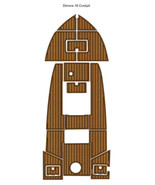 Dimora 16 Cockpit Boat EVA Faux Foam Teak Deck Floor Pad Flooring - $1,370.86 CAD