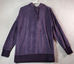 Aéropostale Hoodie Womens Size XS Purple Cotton Long Sleeve Drawstring Pullover - £13.38 GBP