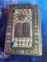 Silver Jeweled torah / Judaica Gift Hebrew (Missing Two Gems) 1963 Israel - $178.20