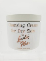 NOS 1960&#39;s Vintage Lanolin Plus Cleansing Cream USA Milk Glass Jar Lid - $19.90