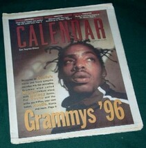 COOLIO CALENDAR NEWSPAPER SUPPLEMENT VINTAGE 1996 - $39.99