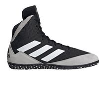 NWOB Adidas Men’s Wrestling Shoes Mat Wizard 5 Black / Gray Mens Size 10.5 - $79.69
