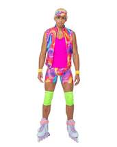 Retro Rollerblade Stud Men&#39;s Halloween Cosplay Costume - $79.00