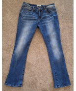 BKE  Payton Jeans Womens 31 Straight Low Rise Medium Wash Denim Stretch ... - $19.40