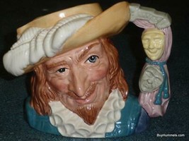&quot;Scaramouche&quot; Character Toby Jug D6814 by Royal Doulton Colourway - RARE GIFT! - £144.86 GBP