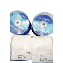 Cd - R recordable discs 700 MB 52x write speed 80 minutes data music Bundle 98pk - £27.63 GBP