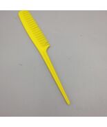 Tupperware Comb 8&quot; Hair Teaser Rat Tail Mold #61 Yellow - $162.85 MXN