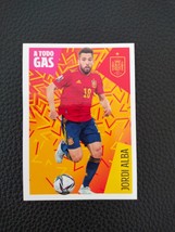 2022 Panini Los Idolos de La Roja Spain World Cup Jordi Alba Sticker - £4.47 GBP