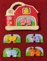 Leap Frog Fridge Farm Magnetic Animal Complete Set Chick Pig Horse Sheep Cow - £36.71 GBP