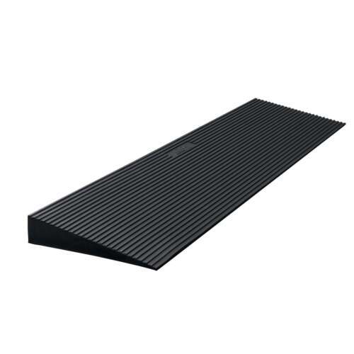 Rise Cuttable Threshold Ramp for Sweeping Robot, 35.4" Wide Natural Rubber Wheel