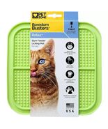 BOREDOM BUSTERS Licking Mat for Cats Relax Green - $190.65 MXN