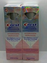(2 PACK) 3D White Brilliance Hydrogen Peroxide Toothpaste With Fluoride ... - £15.50 GBP