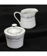 Style House Duchess Cream and Sugar Bowl with Lid Pinecones - $17.63