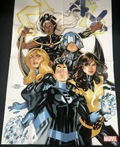 4X X-MEN Fantastic Four (2020) Marvel Comics 24&quot; X 36&quot; Promotional Poster FINE- - £11.86 GBP