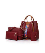 Four-piece mother-in-law bag portable shoulder messenger bag bucket bag - £28.25 GBP