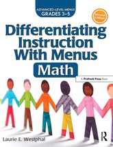 Differentiating Instruction With Menus: Math (Grades 3-5) [Paperback] We... - $13.08