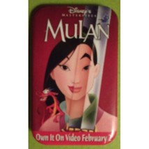 1998 Walt Disney Mulan Pinback - £3.94 GBP