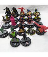 Lot Of (22) Heroclix Masters Of Time Commons, Uncommons, Rares With Cards - $312.40 MXN