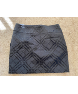 Vintage BCBG Maxazria Black plaid Mini Skirt - Size 6 - Pockets - £14.73 GBP