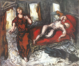 GERARD GAROUSTE Scenes of a Room (No Text) 19.25" x 23" Offset Lithograp... - $65.34