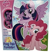 Hasbro My Little Pony Story Book Adventures Play Set Pony Pals Forever NIB - $23.27
