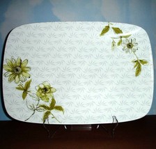 Lenox Watercolor Citrus Floral 16&quot; Rectangular Serving Tray Platter New ... - $64.90