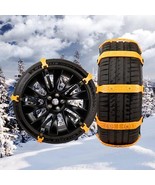 DEDC 10 PCS Car Snow Chains, Universal Fit Anti-Slip Car Chains, Winter ... - $51.30