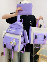 3PCS Large Capacity Children&#39;S Teen School Bag Four-Piece Bag, Handbag Backpack - £24.82 GBP+