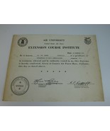 Vintage United States Air Force Extension Course Institute University 29... - £14.18 GBP