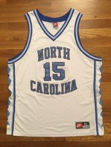 Authentic Nike UNC North Carolina Tar Heels Vince Carter College Jersey 52 2XL - £479.60 GBP