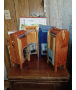 Handmade Wood Mailbox, Vintage P.O. Box Door, custom order. Viaburlap 15... - $153.52 CAD