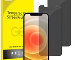 JETech Privacy Screen Protector for iPhone 12/12 Pro 6.1-Inch, Anti Spy ... - $14.99