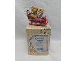 Cherished Teddies 1994 Our 1st Christmas Bundled Up For The Holidays Orn... - £14.01 GBP