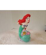 Disney Ariel Figurine Porcelain Ceramic 6.75&quot;H Little Mermaid - $6.89 CAD