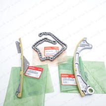 New Genuine OEM Honda 13-17 Accord Acura K24 Timing Chain &amp; Guides Set - $143.55