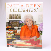 SIGNED Paula Deen Celebrates! 1st Edition Hardcover Book With DJ 2006 Good Copy - £15.50 GBP