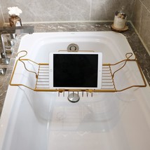 Besthls Bathtub Tray Caddy For Luxury Bath Expandable Extra Wide Bath, C... - $62.74 CAD