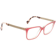 Fendi Eyeglasses FF 0077 E17 Pink Marble/Gold Square Frame Italy 50[]17 140 - £134.30 GBP