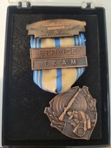 Vintage Usn 11TH Naval District 1955 Invitational Team Medal Rare In Orig Box - £7.08 GBP