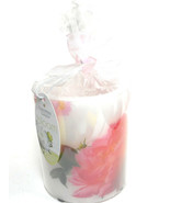Colonial Candle Bloom Pink Rose Candle Tea Light holder NWT - £9.19 GBP