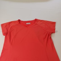 Columbia XL6794 Omni-Wick Women's Orange Short Sleeve T-Shirt Size Large image 10
