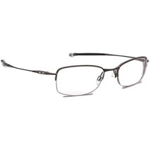 Oakley Men&#39;s Eyeglasses Jackknife 6.0 Pewter Half Rim Metal Frame 51[]20 138 - £48.21 GBP