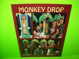 MONKEY DROP Original 1995 Redemption Arcade Game Sale Flyer Vintage Prom... - £14.57 GBP
