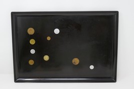 Couroc of Monterey 18&quot; x 12&quot; Large Serving Tray ~ MCM Coins of the World - £18.95 GBP